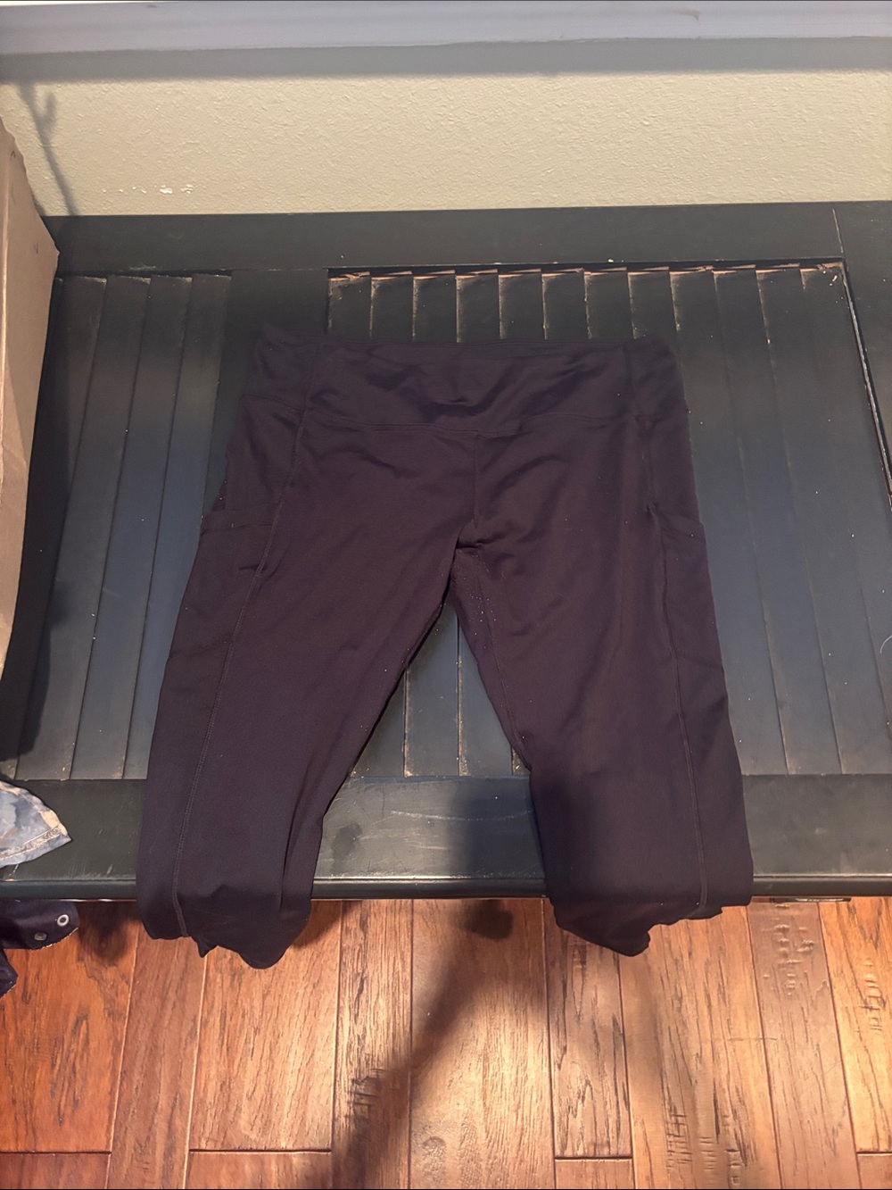lululemon athletica Black Capri Leggings